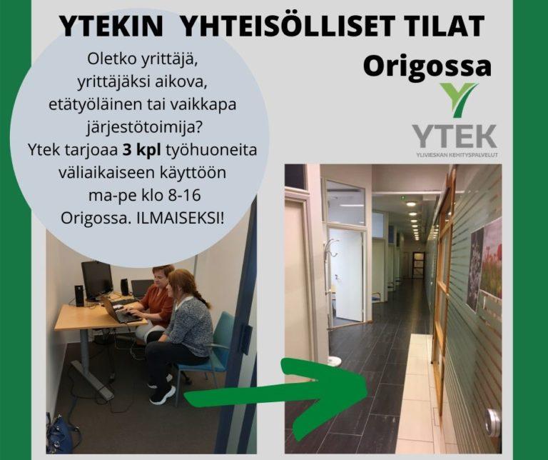 YHTEISÖLLISTÄ TILAA ILMAISEKSI! | Ytek